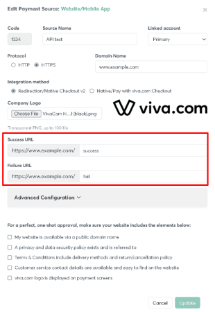 NewPaymentSource URL NewPaymentSource URL